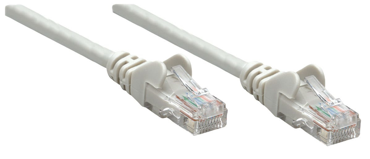 INTELLINET Patchkabel Cat6A CU S/FTP LSZH 20.0m grau