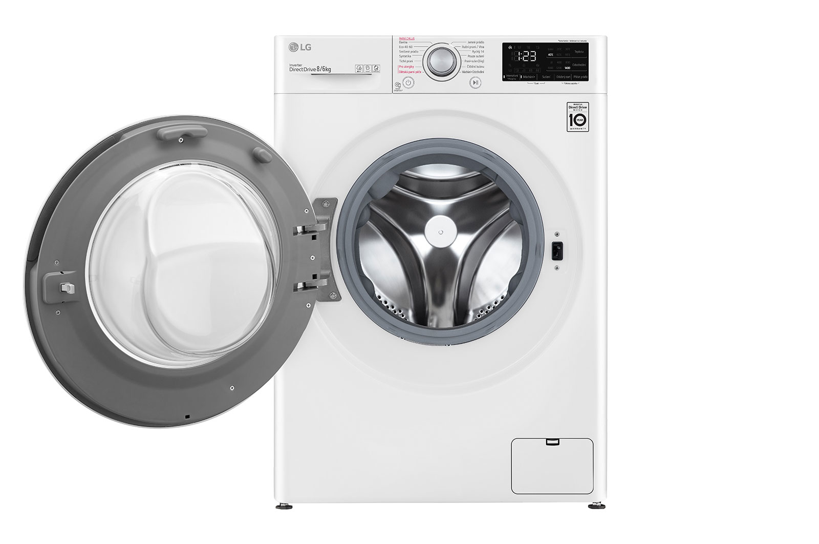 LG F4DV3108S0W washer dryer Freestanding Front-load White – image 2