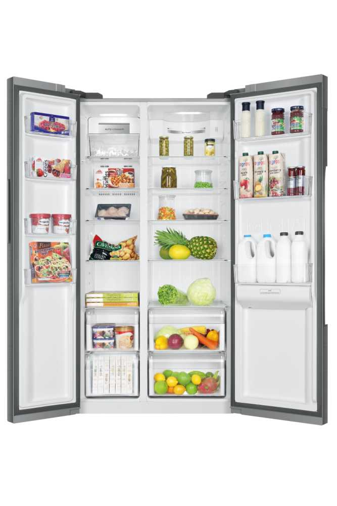 Haier HRF-522IG7 side-by-side refrigerator Freestanding – image 3