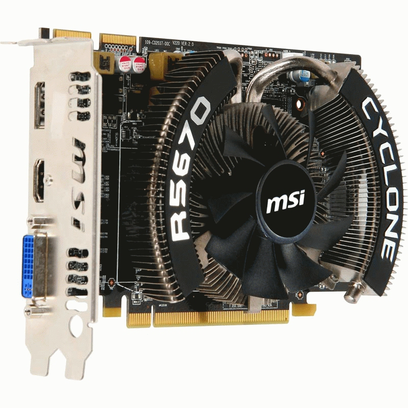 MSI R5670 Cyclone 1G – image 2