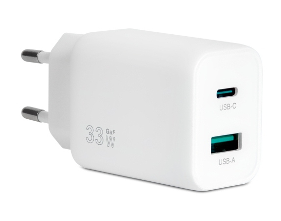 Vultech CC-233PDCUGWH mobile device charger Universal White AC Fast charging Indoor – image 1