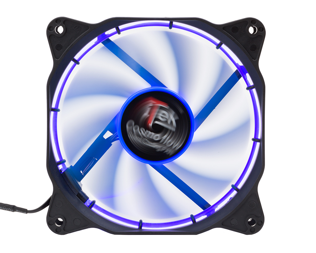 itek Cosmo Flow Computer case Fan 12 cm Black, Blue image 3