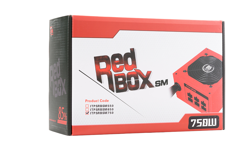 itek Redbox SM power supply unit 750 W 20+4 pin ATX ATX Red image 7