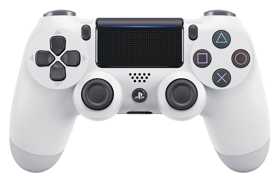 Sony DualShock 4 Vit Bluetooth Spelplatta Analog / Digital PlayStation 4