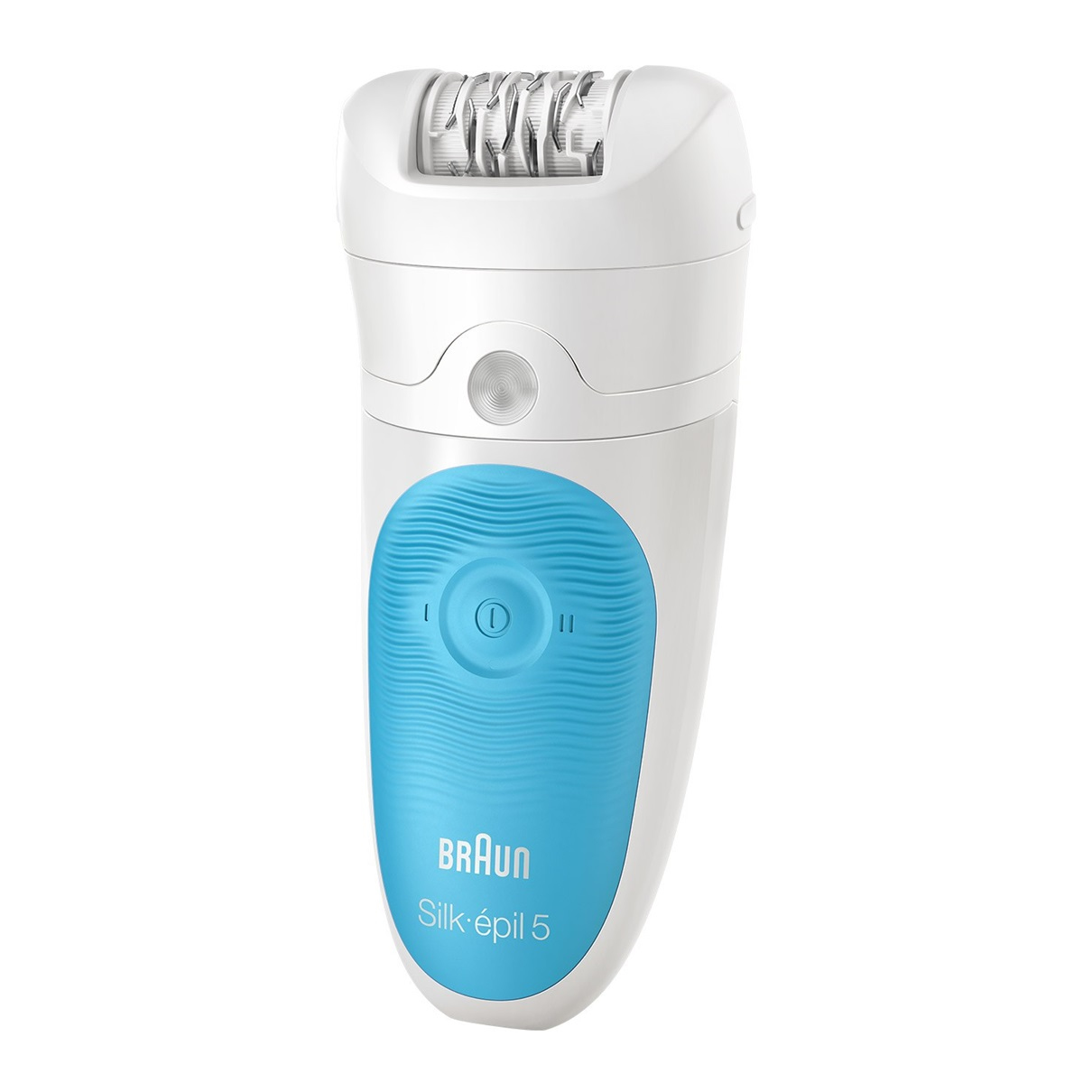 Braun Silk-pil 5 5-511 New 28 pinzette Turchese Bianco
