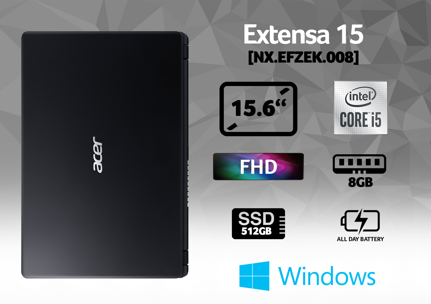 Acer Extensa 15 EX215-51-56SL Intel® Core™ i5 i5-10210U Laptop – image 8