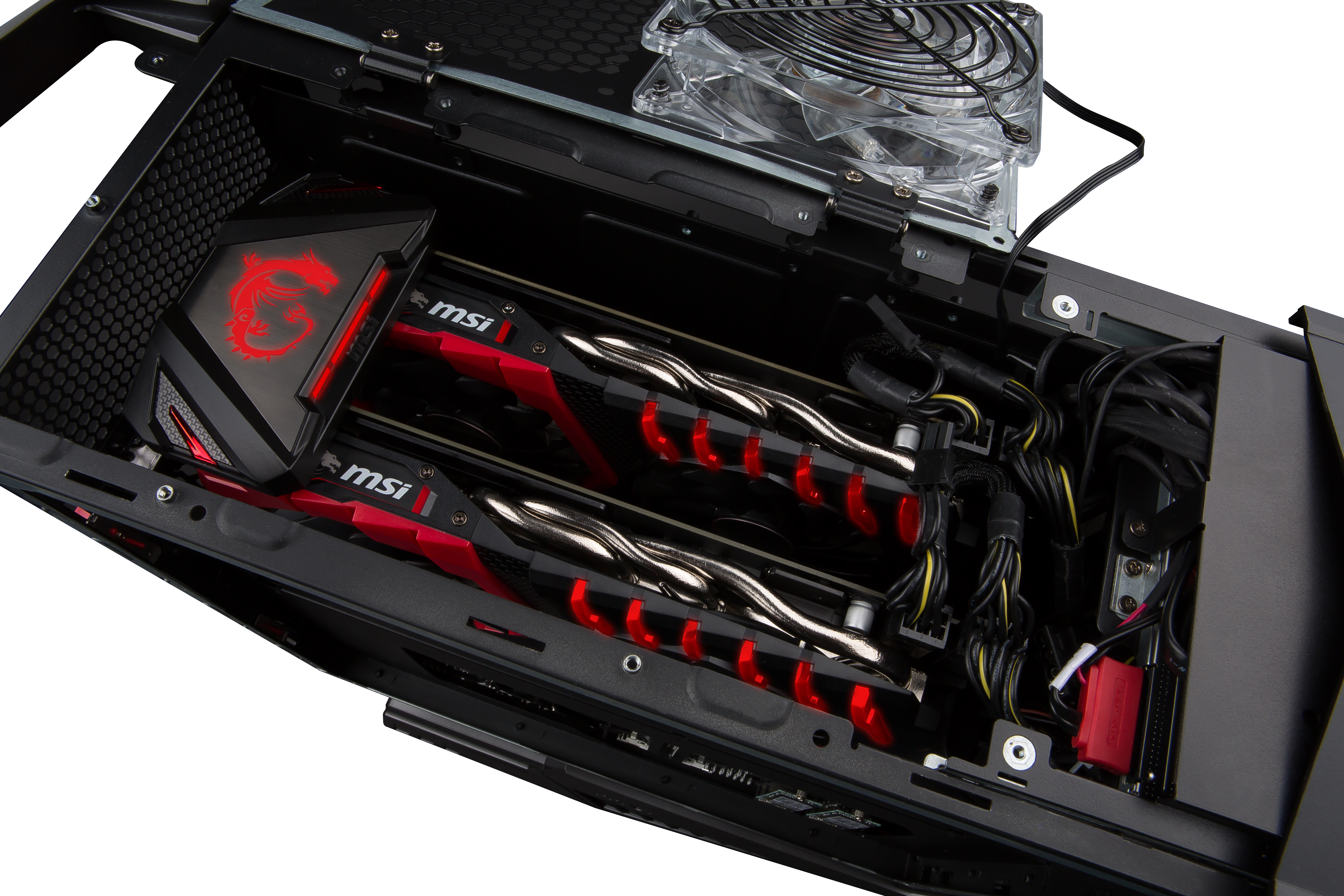 MSI Aegis Ti3 8RF-033EU Intel® Core™ i7 i7-8700K 32 GB DDR4-SDRAM 3.51 TB HDD+SSD NVIDIA® GeForce® GTX 1080 Ti Windows 10 Home Desktop PC Black image 22