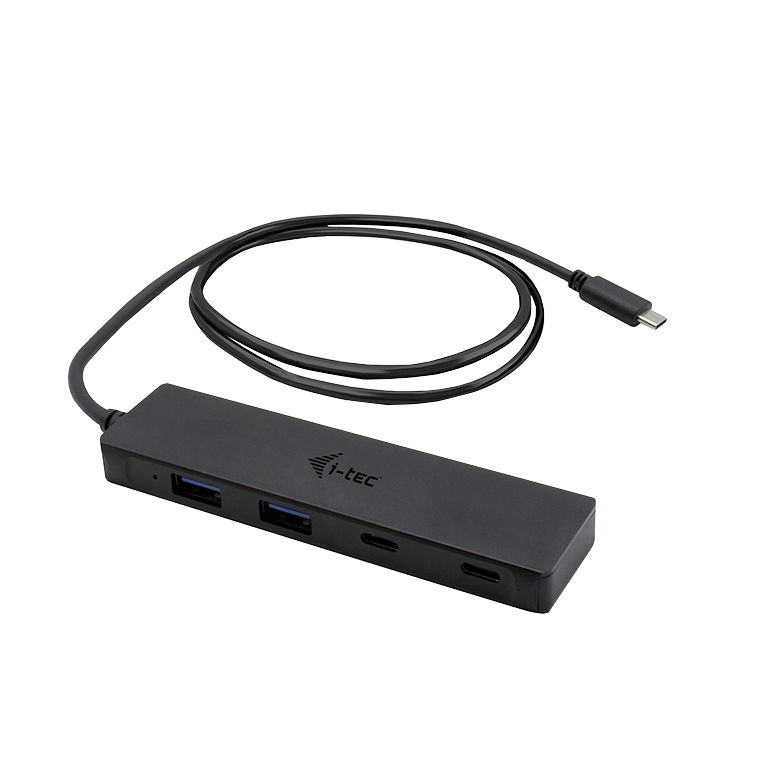 i-tec Metal USB-C HUB 2x USB 3.0 + 2x USB-C, with