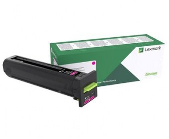 82K4HM0 TONER LASER LEXMARK / COLOR MAGENTA / ALTO RENDIMIENTO / 82K4HM0 / HASTA 17000 PAGINAS / 5 DE COBERTURA / P/MODELOS CX860DE CX825DE CX820DE 82K4HM0