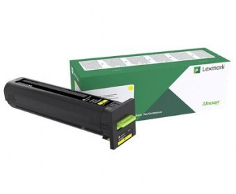 TONER LEXMARK COLO AMARILLO ALTO RENDIMIENTO PARA / CX860DE CX825DE CX820DE / 17000 PAGINAS / HASTA EL 5 DE COBERTURA 82K4HY0 - 82K4HY0