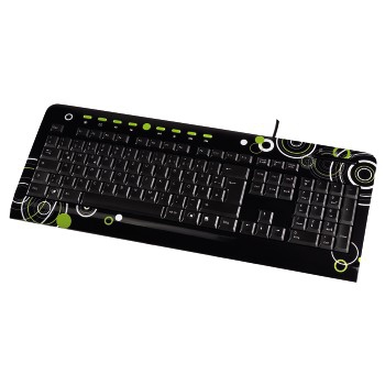Hama Vibes keyboard USB Black