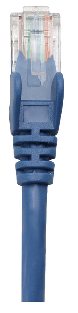 INTELLINET Patchkabel RJ45 S/FTP Cat6 Kupfer LSZH 0,25m blau