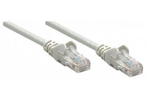 Intellinet Cat5e, UTP, 15m cavo di rete Grigio U/UTP (UTP)