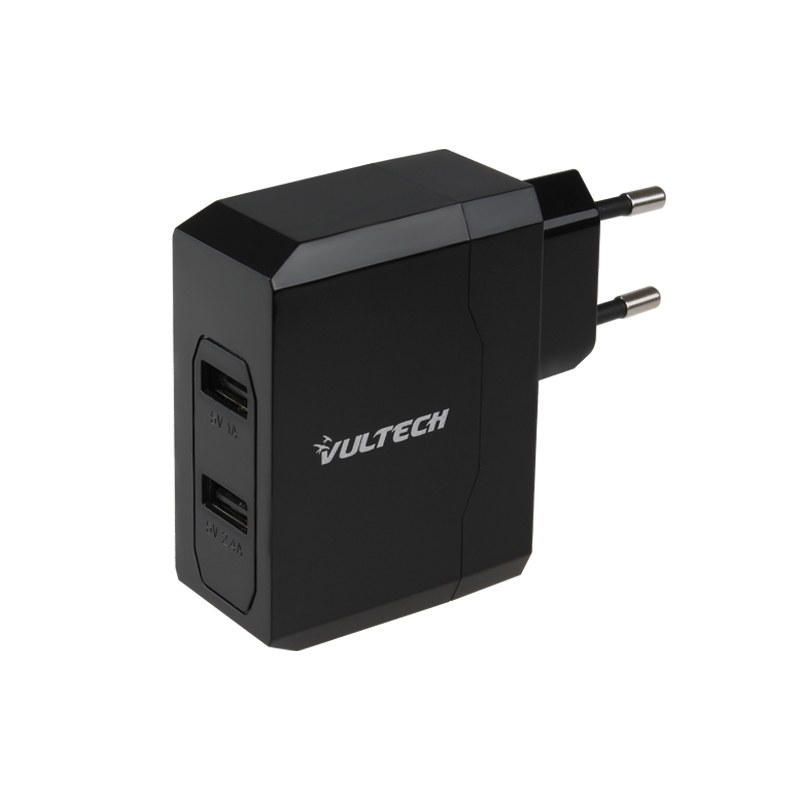 Vultech CC-034N mobile device charger Universal Black AC Indoor – image 1