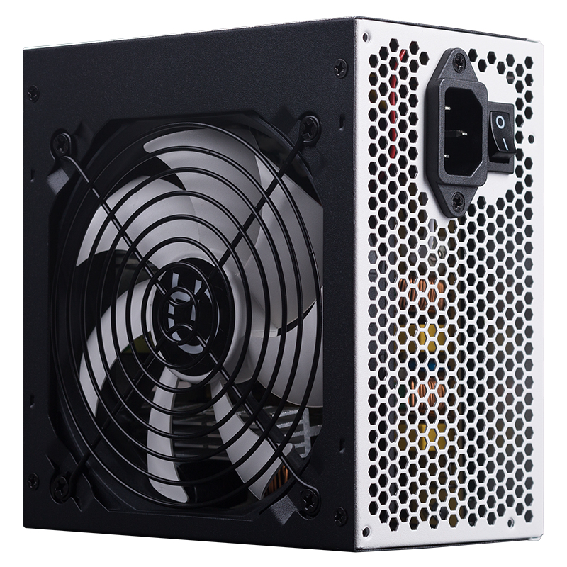 Hiditec EVO600X power supply unit 600 W 20+4 pin ATX ATX Black, Silver image 2