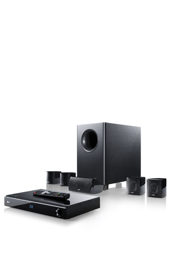 LG HB965NS home cinema system Black