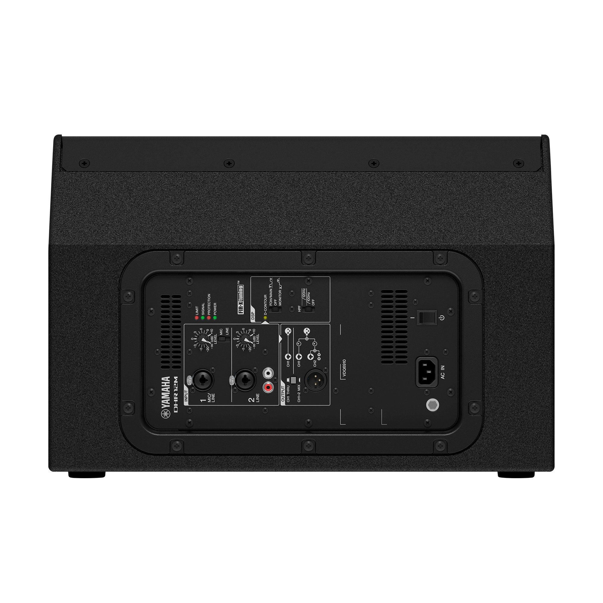 Yamaha DHR12M 2-way Black Wired – image 3