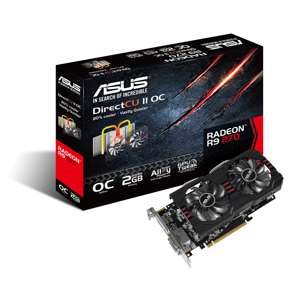 ASUS 90YV04X0-M0NA00 graphics card AMD Radeon R9 270 – image 6