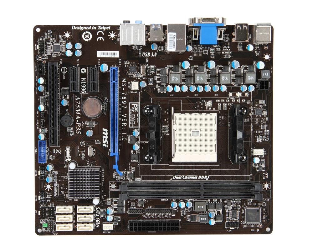 MSI A75MA-P35 AMD A75 Socket FM1 micro ATX – image 4