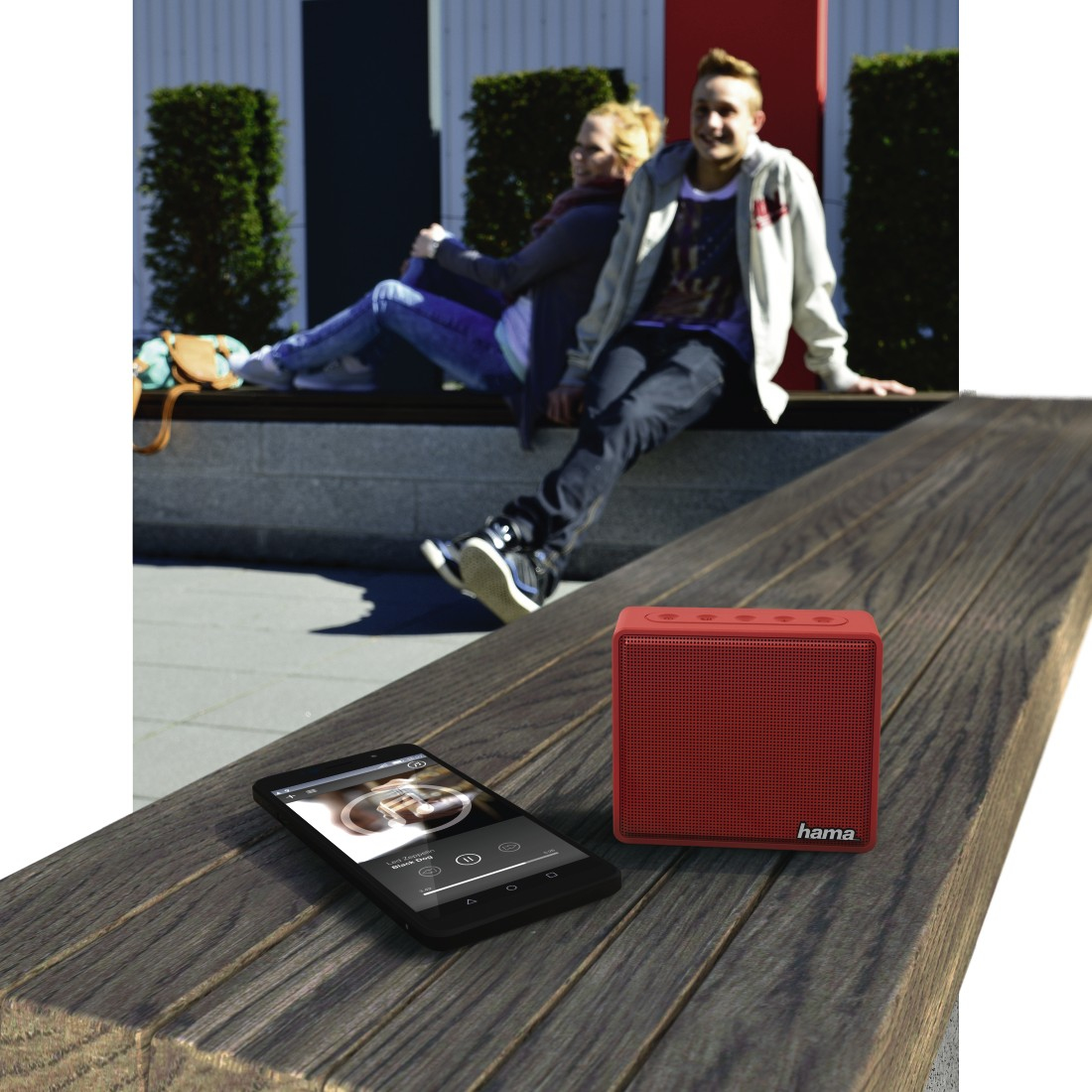 Hama Pocket Mono portable speaker Red 3 W image 3