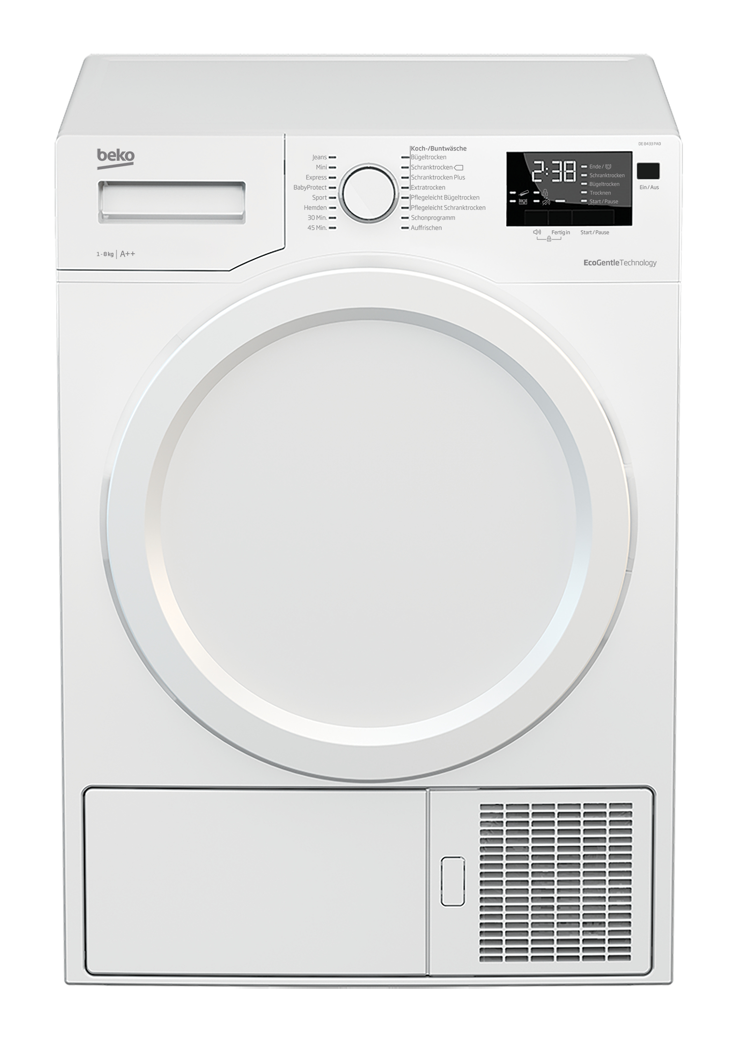Beko DE8433PA0 — vue 1 sur 3