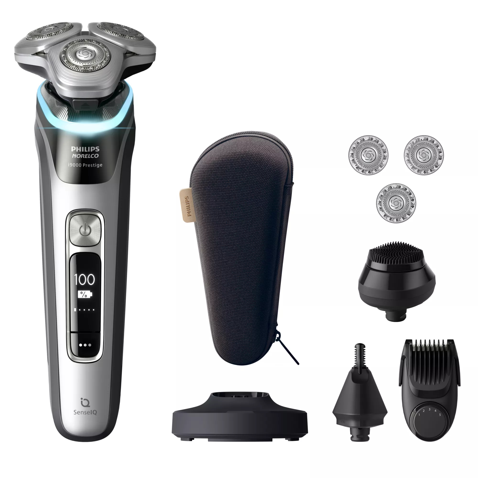Philips XP9204/98 men's shaver Rotation shaver Trimmer Silver