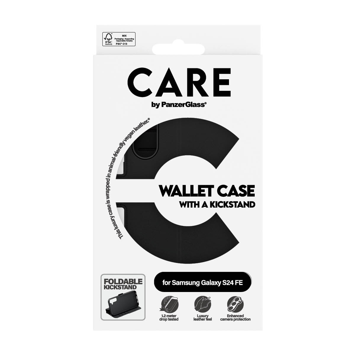 PanzerGlass CARE™ by PanzerGlass® Wallet Case w. Kickstand Samsung Galaxy S24 FE 5G – image 3