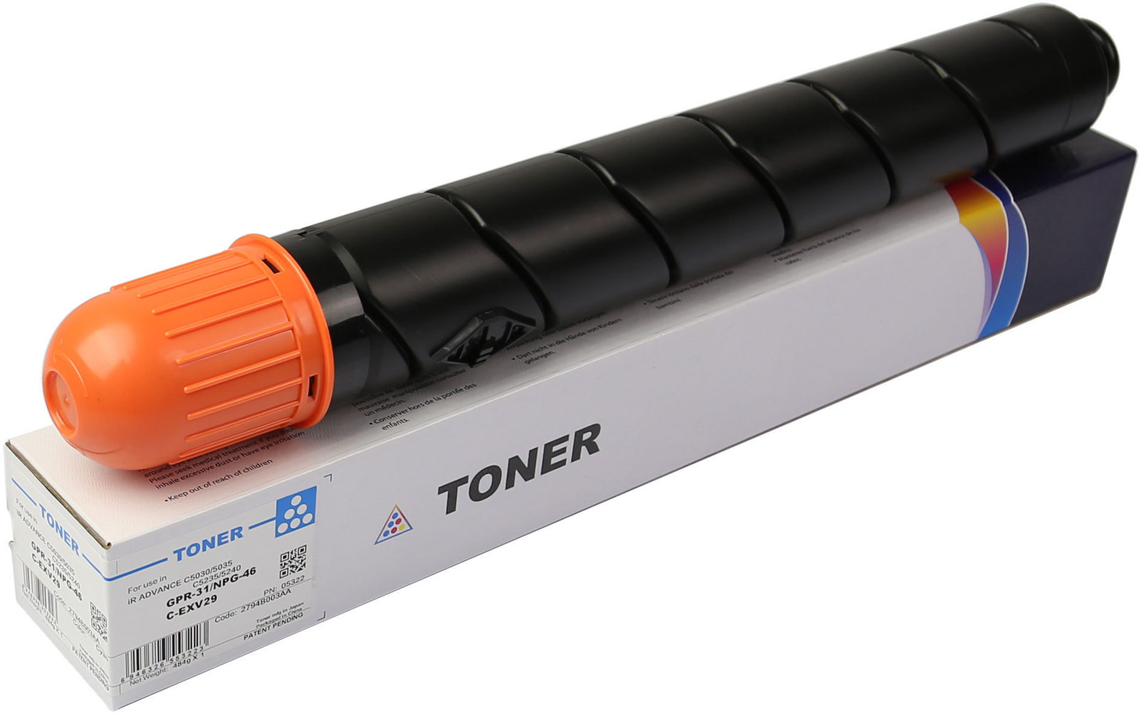 CoreParts MSP5322 toner cartridge 1 pc(s) Cyan