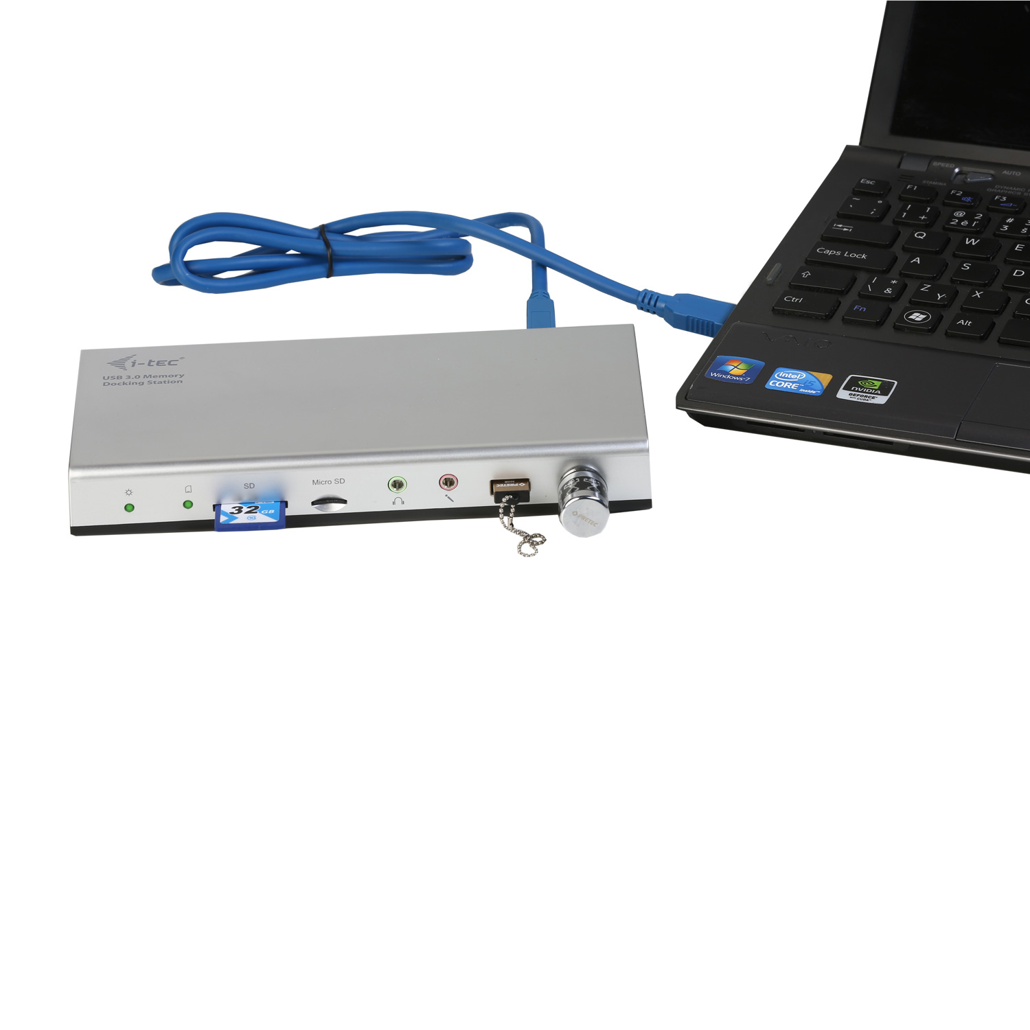 i-tec Advance USB 3.0 Memory Docking Station – image 4