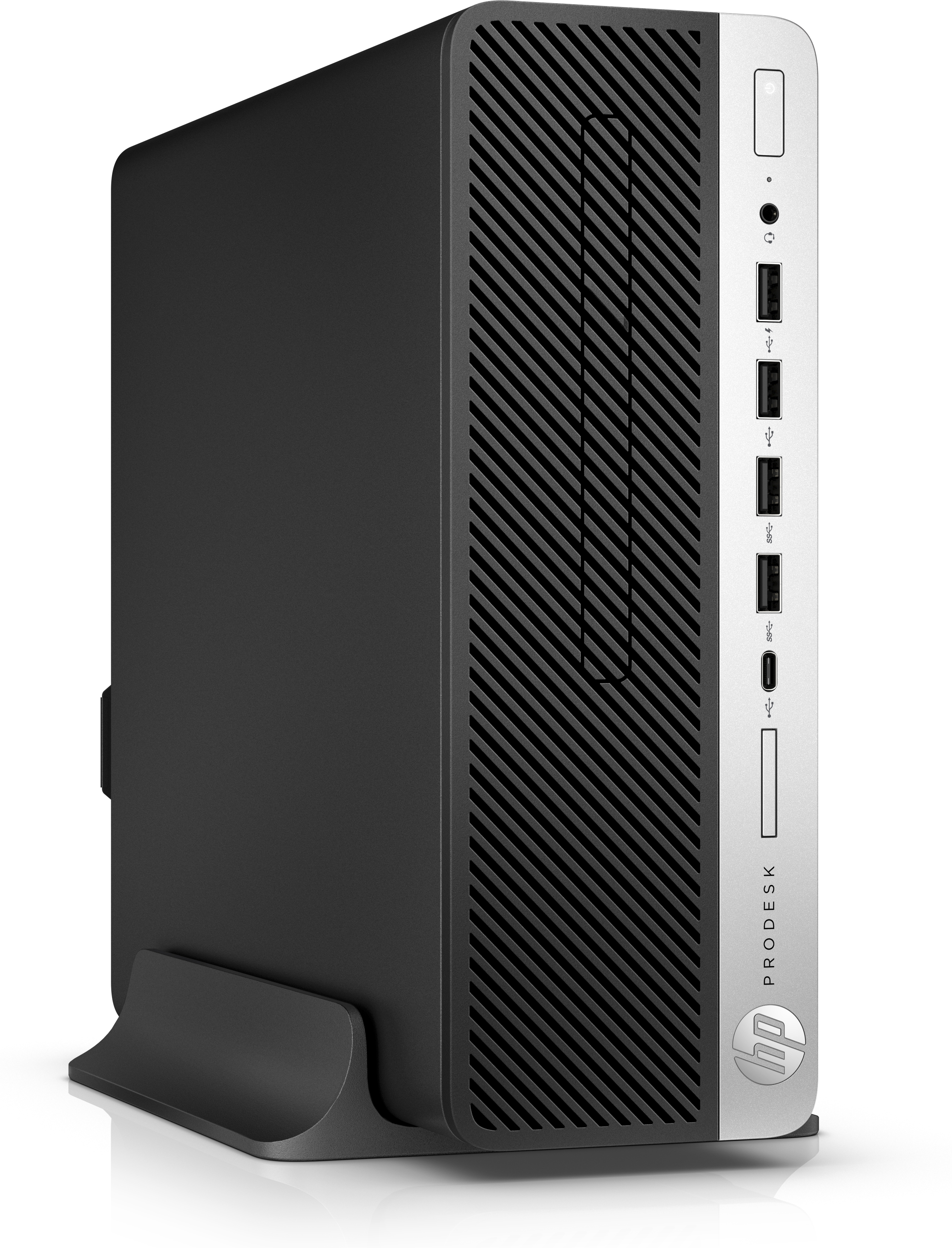 HP ProDesk 600 G3 + EliteDisplay E273q Intel® Core™ i5 i5-7500 8 GB DDR4-SDRAM 1 TB HDD Windows 10 Pro SFF PC Black, Silver image 8