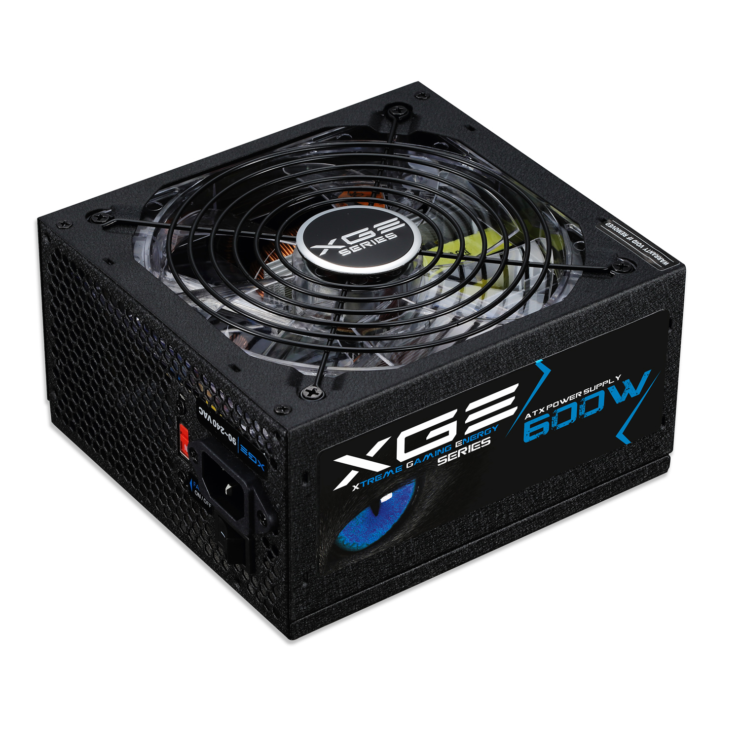 TooQ TQXGEII-600SAP power supply unit 600 W 20+4 pin ATX ATX Black image 7