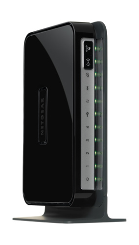 NETGEAR DGN2200 wireless router Fast Ethernet Black