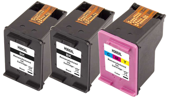 Peach PI300-955 toner cartridge 3 pc(s) Compatible Black, Cyan, Magenta, Yellow