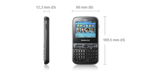 Samsung C3222 5.59 cm (2.2") 95 g Black – image 5