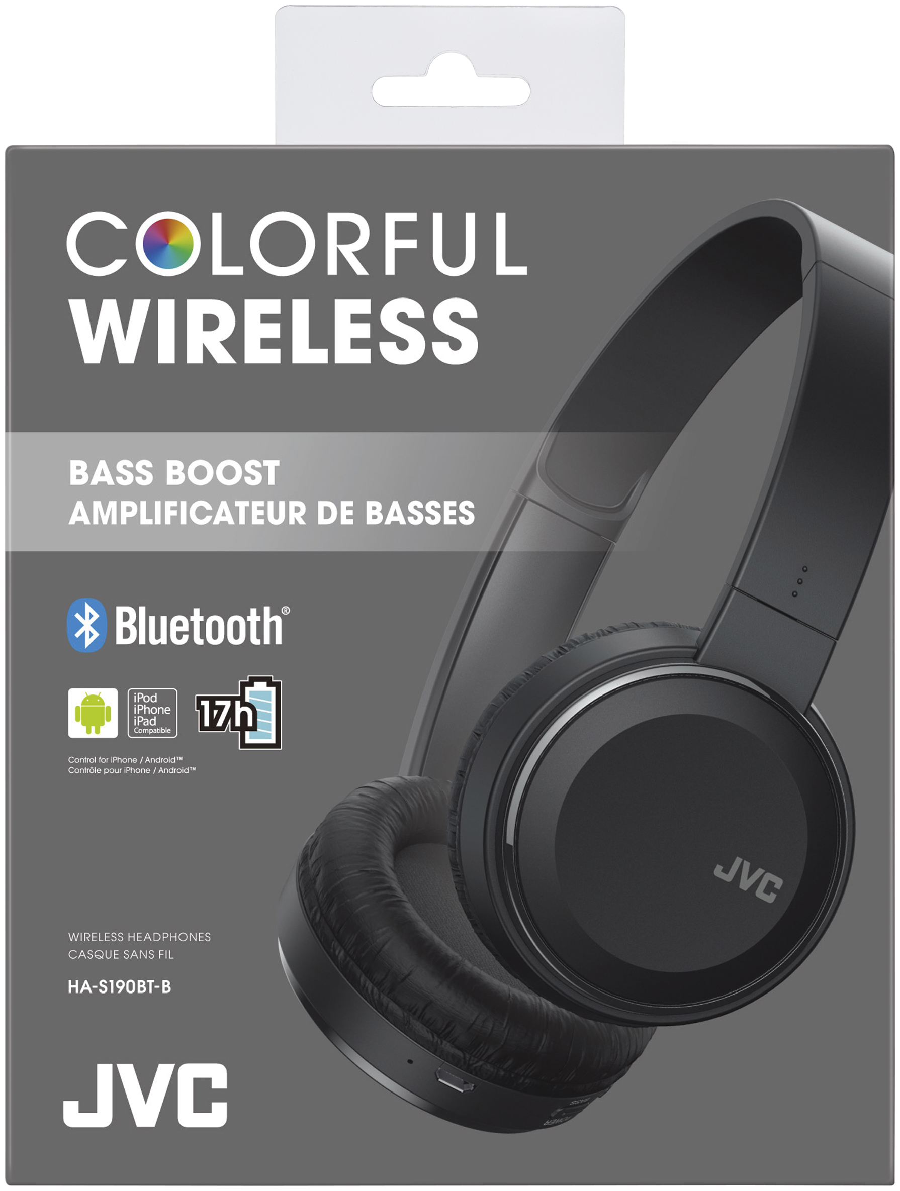 JVC HA-S190BT Headset Wireless Head-band Bluetooth Black image 3