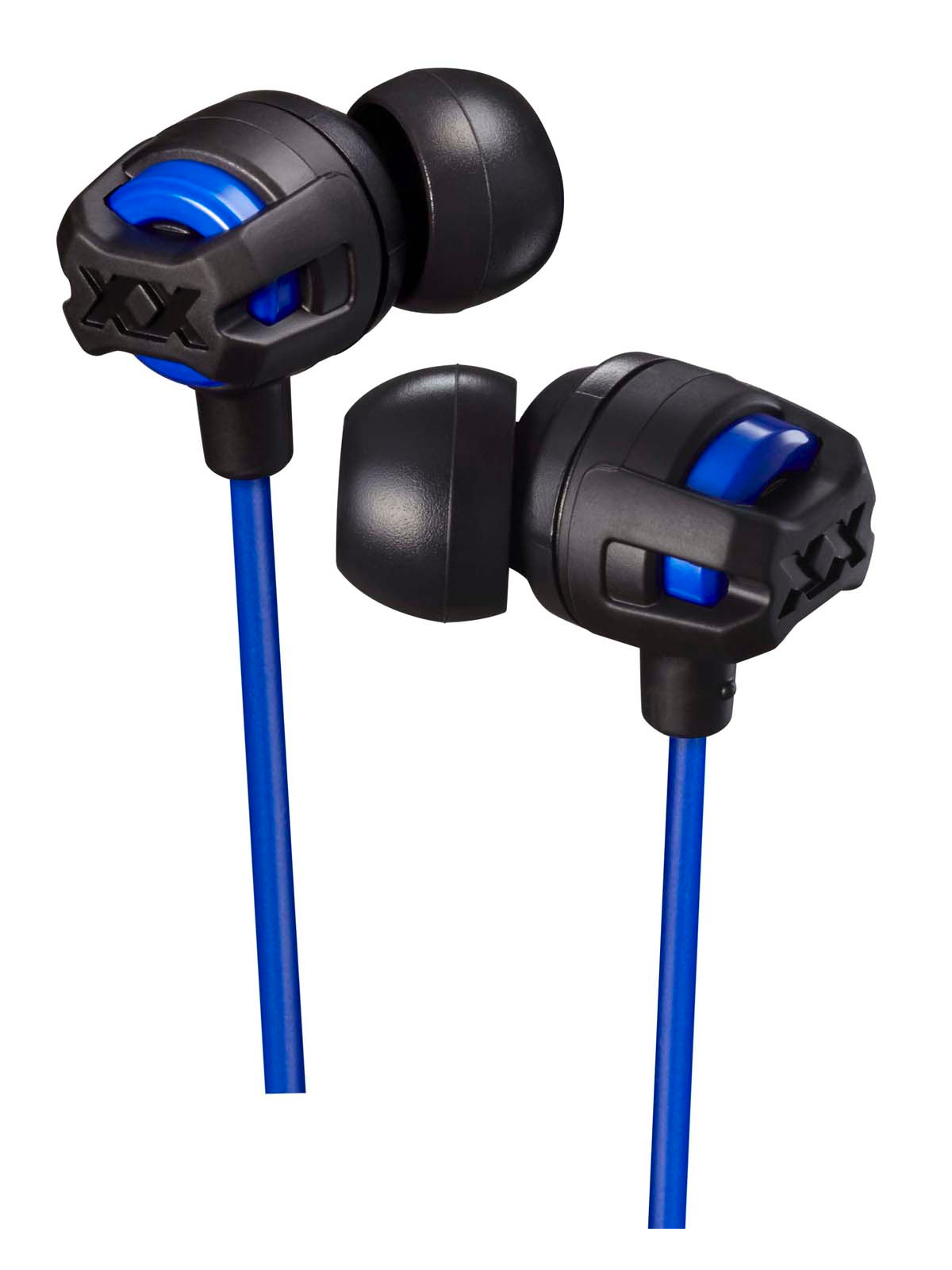 JVC Xtreme Xplosives HA-FX103M Earset HAFX103MA Headset Wired In-ear Black, Blue image 1