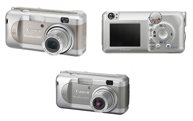 Canon PowerShot A420 1/3" Compact camera – image 2