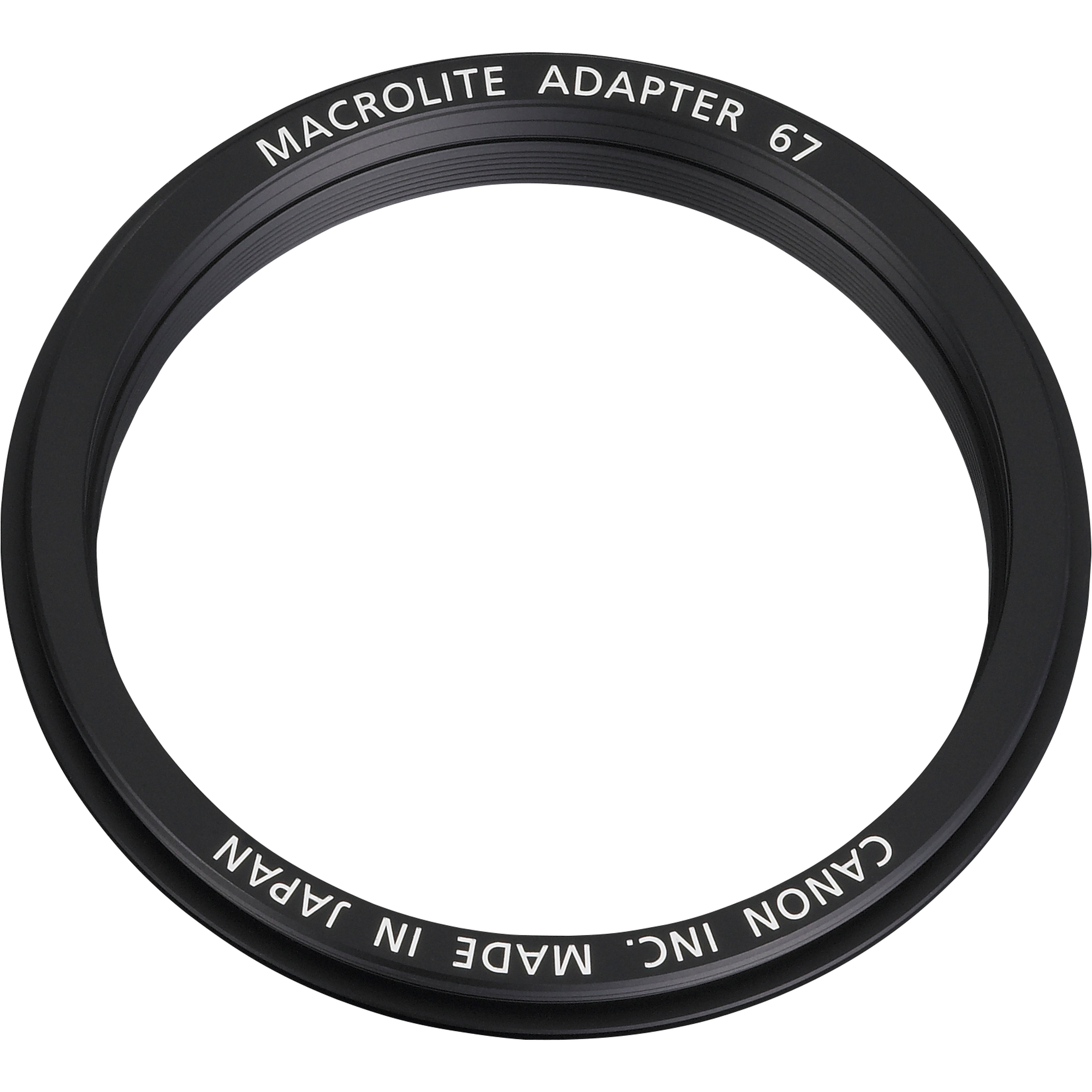 Canon Macrolite 67C - Macro flash adapter ring 67 mm thread - for MR-14EX, 14EX II, 14EX II Macro Ring Lite, MT-24EX