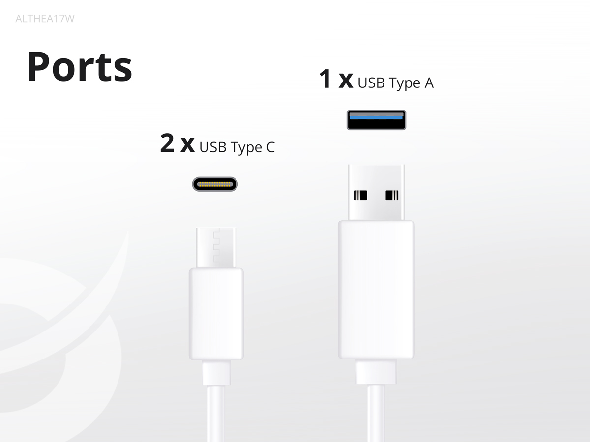 Conceptronic 3-Port 67W GaN USB PD Charger with USB-C Charging Cable, USB-C x 2, USB-A x 1, QC 3.0, PPS – image 5