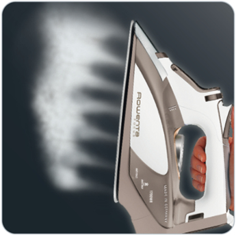 Rowenta DW5080 iron Dry & Steam iron Microsteam 400 soleplate – image 3