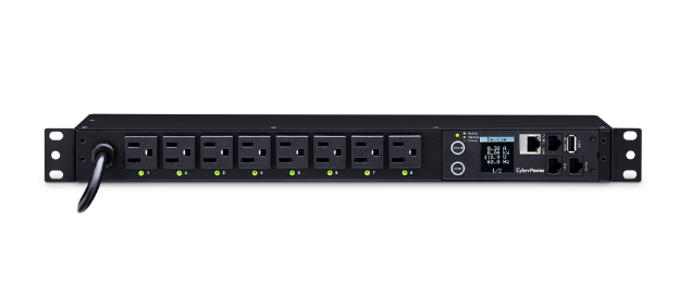 CyberPower MBO Switched PDU 15A 120V 8-Outlet NEMA 5-15R PDU81001