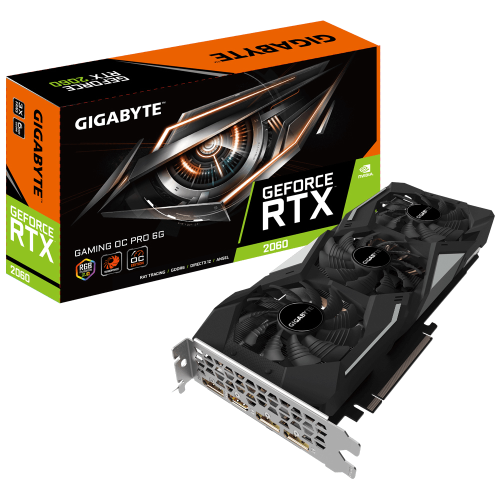 GIGABYTE GV-N2060GAMINGOC PRO-6GD (rev 2.0) – image 1