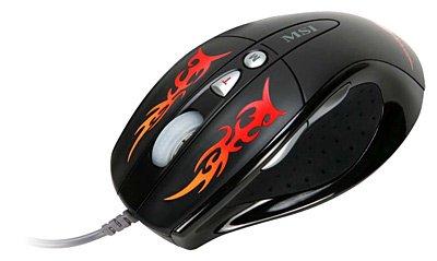 MSI GS-502 mouse USB Type-A Laser 2400 DPI