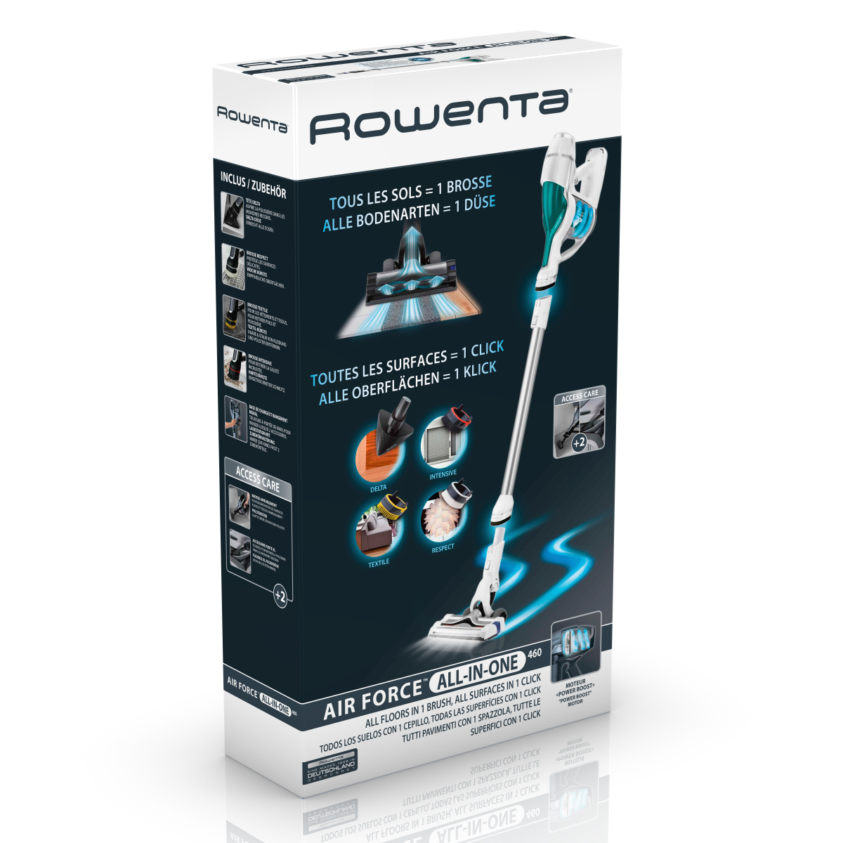 Rowenta Air Force All-in-One Stick vacuum Battery Dry Bagless – image 2