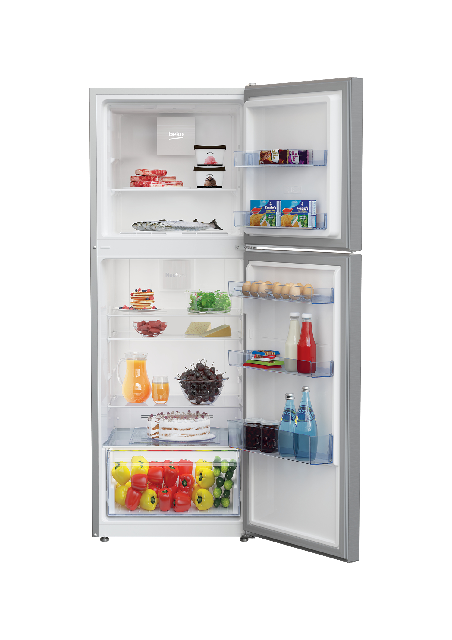 Beko RDNT360I20BS fridge-freezer Freestanding – image 4