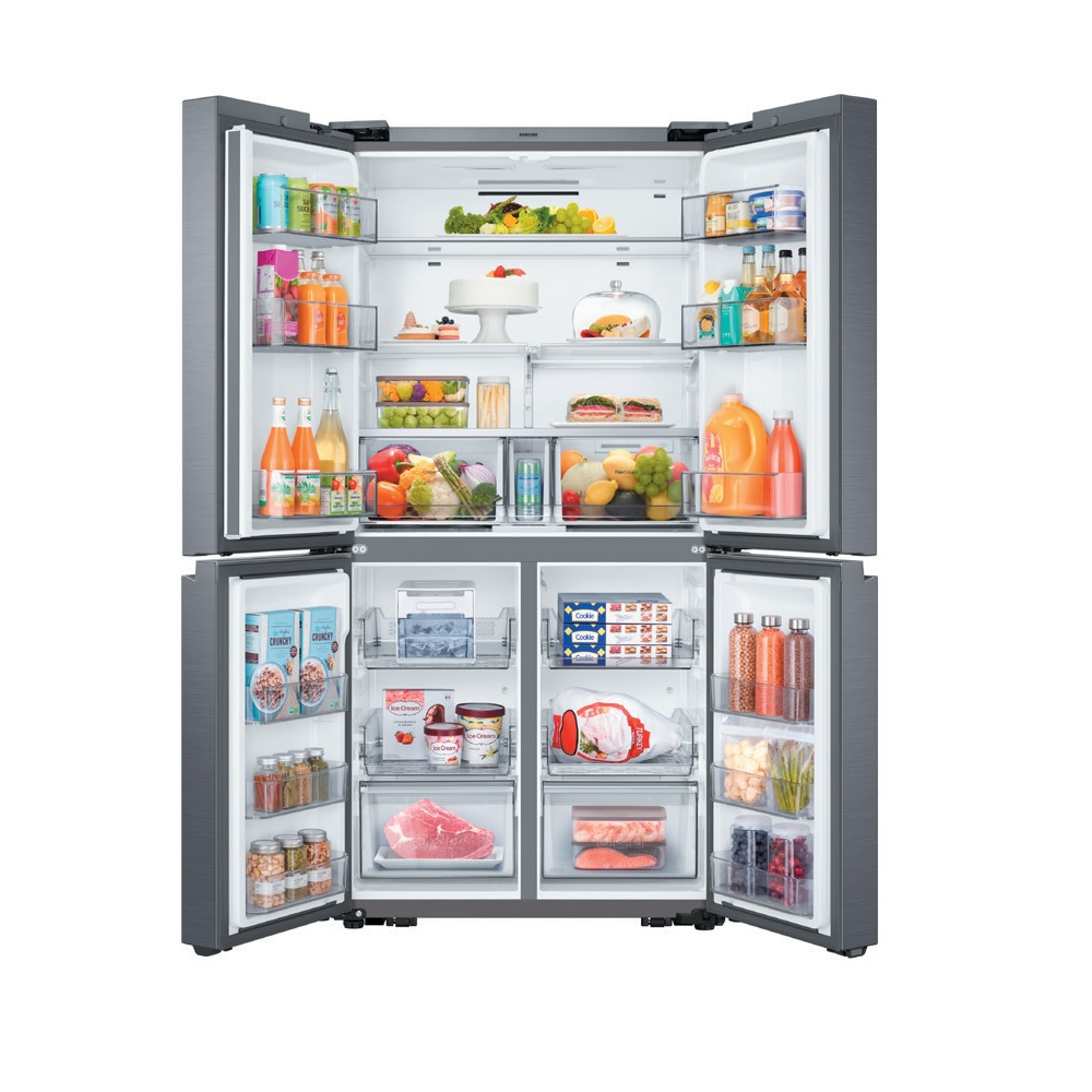 Samsung RF65A90TFS9 side-by-side refrigerator Freestanding – image 2