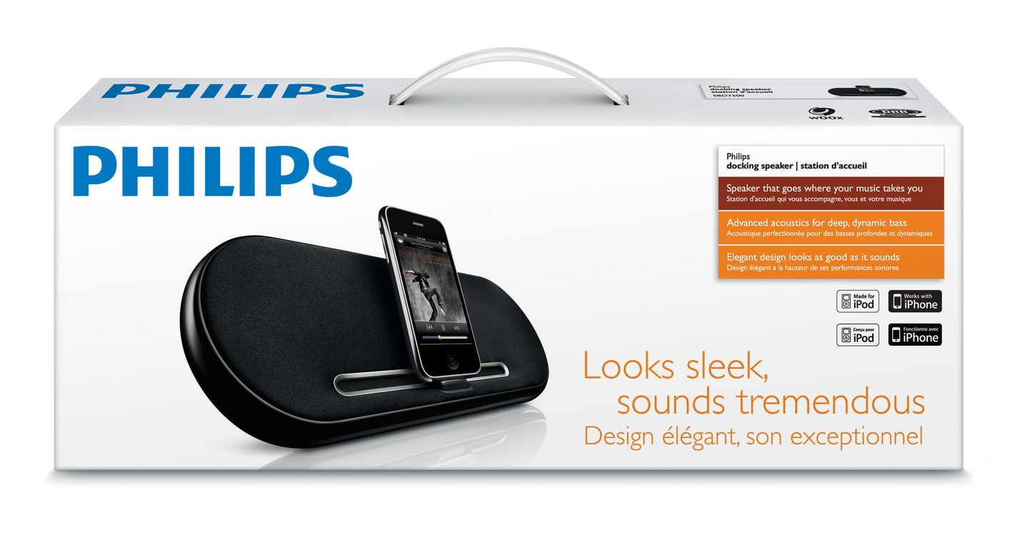 Philips Fidelio SBD7500/37 docking speaker 2.0 channels – image 2