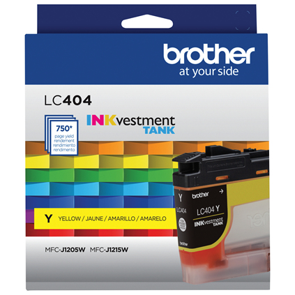 Brother LC404YS ink cartridge 1 pc(s) Original Standard Yield Yellow – image 2