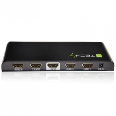Techly 306653 video splitter HDMI 4x HDMI – image 3
