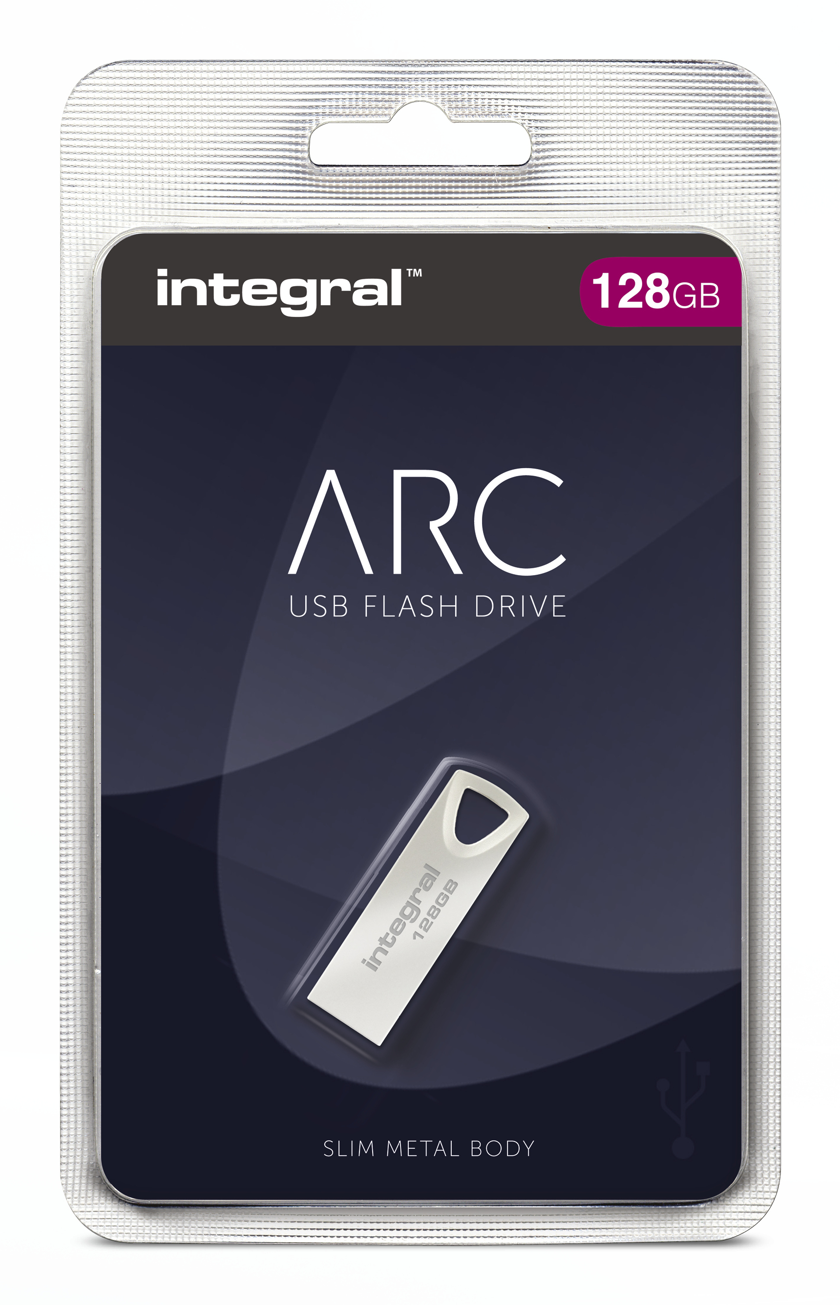 Integral 128GB USB2.0 DRIVE ARC METAL – image 7
